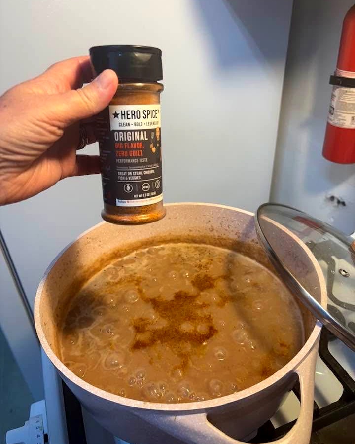 Into the pot