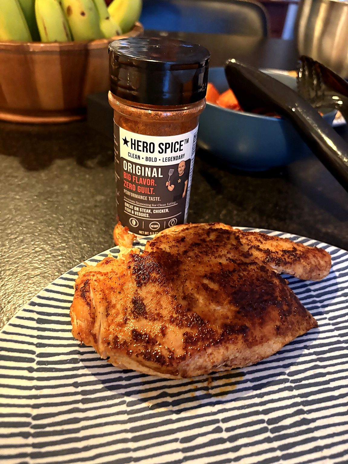 Roast chicken with Hero Spice