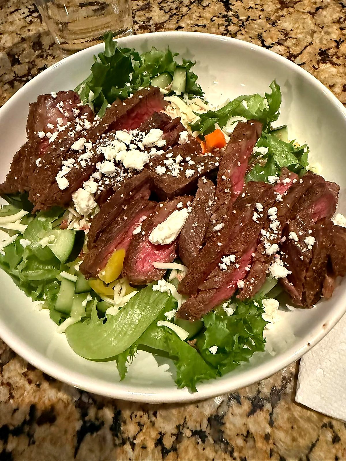 Steak salad