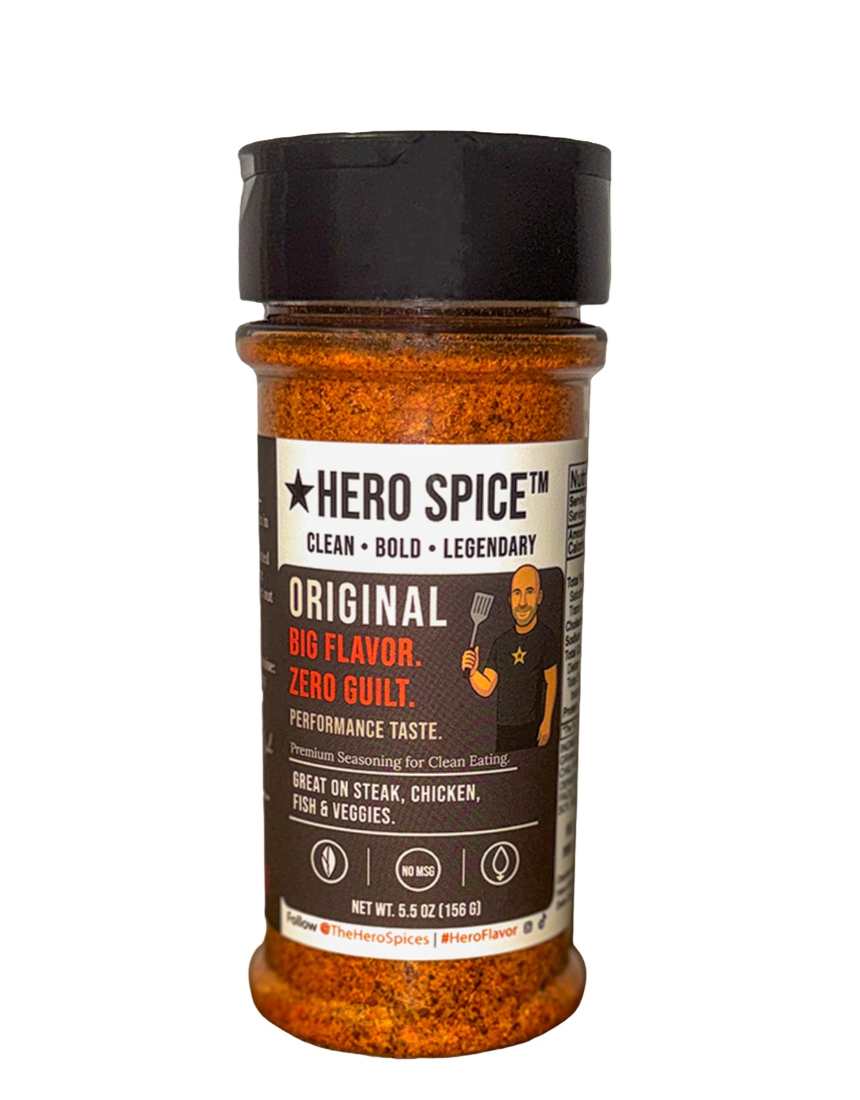 Current Hero Spice Original 5.5 oz shaker